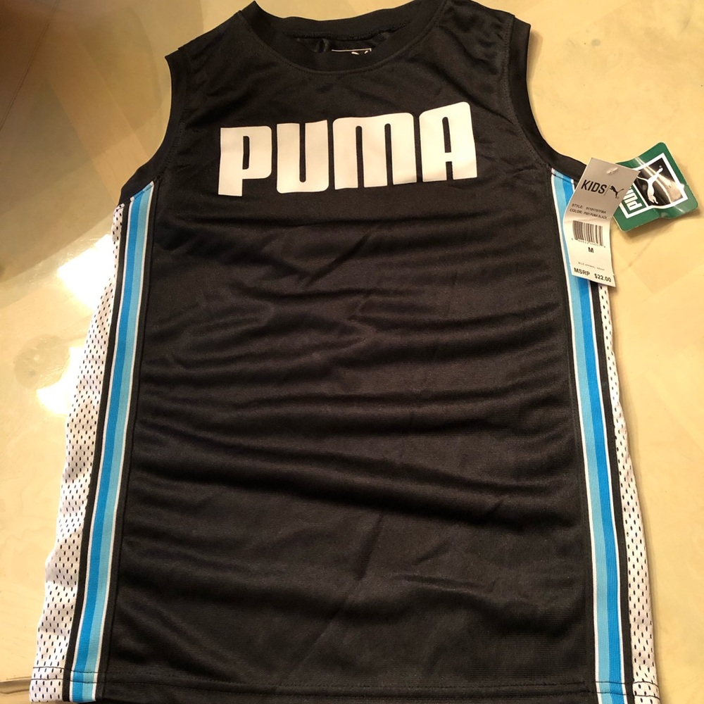 Boys Puma no sleeve shirt